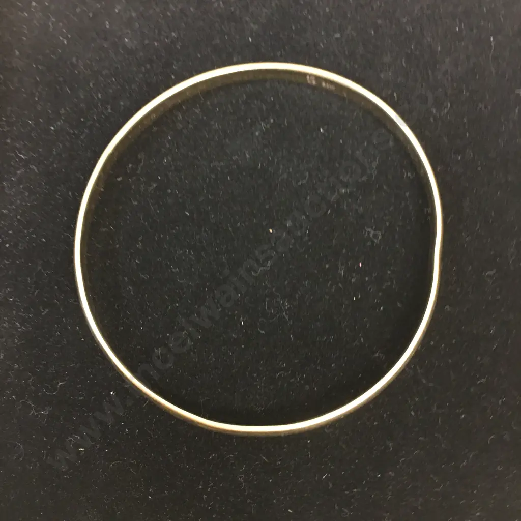 Gold Bangle Stamped 9ct. 24gm Image 1++
